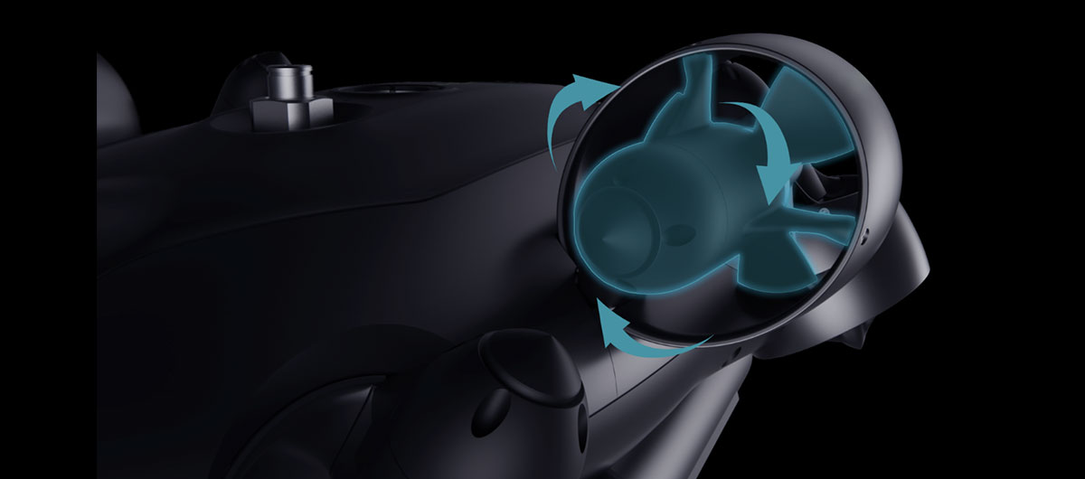 FIFISH E-MASTER ring-wing itki sistemi